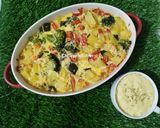 Foto langkah ke 5 dari resep Roasted broccoli potatoes.
