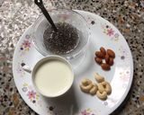 A picture of step 1 of Rich Rose Milk.