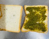 A picture of step 1 of Cheese Sandwich.