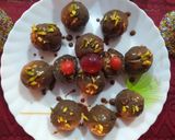 ড্রাইফ্রুটস চকো বোম্ব(dry fruits choco bomb recipe in Bengali) রেসিপির ধাপ 7 ছবি