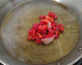 Foto del paso 2 de la receta: Arroz con verduras, secreto y panceta extremeña