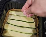 Foto del paso 4 de la receta: Lasaña de calabacín y pavo en airfryer