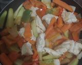 Foto del paso 4 de la receta: Verduras con pollo
