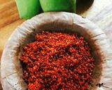 A picture of step 1 of Stuff mango pickle.