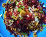 A picture of step 4 of Spicy Bhel.