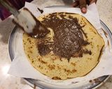 A picture of step 5 of Crepes (Pan Cake).