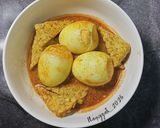 Foto langkah ke 4 dari resep Gulai tempe telur.