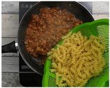 Pas rețetă Pizza ”LaMisto” cu paste și carne tocată 3 fotografie
