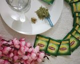 A picture of step 1 of Lemon zest weight-loss Green tea#week1of5.