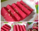 Foto langkah ke 4 dari resep Pinky strawbery cheese cake.
