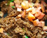 A picture of step 5 of Beef Vindaloo.