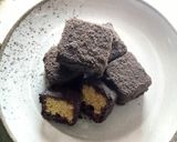 Foto langkah ke 6 dari resep Lamington cake dibalur oreo #serba6sdm.
