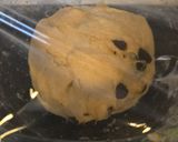 A picture of step 4 of Cinnamon Raisin Challah (One Loaf, Mixed Braids).