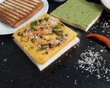 A picture of step 15 of Dhokla sandwich.