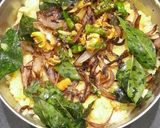 A picture of step 6 of Besan Pithala - Rice.
