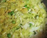 पत्ता गोभी मटर की सब्जी (patta gobhi matar ki sabzi recipe in Hindi) रेसिपी चरण 4 फोटो