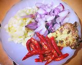 Foto langkah ke 1 dari resep Lodeh Manis Bunga Bawang.