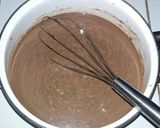 Foto langkah ke 4 dari resep Puding brownis cocolatos.