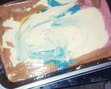 A picture of step 9 of Vanilla cake#Endofyearchallenge.