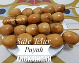 Gambar langkah 5 resipi Sate Telur Puyuh Angkringan.