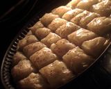 A picture of step 1 of Baklava with Honey and Nuts.