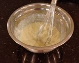 A picture of step 5 of Blueberry Swirl Pancakes.