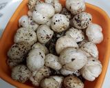 A picture of step 4 of Roasted makhana.