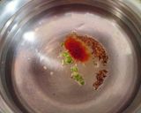 A picture of step 4 of Radish leaves sabzi, tomato arhar dal,rice & roti.