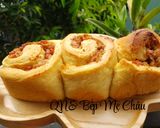 Hình bước làm 4 của món Bánh mì mềm cuộn thịt