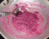 A picture of step 4 of Bloody Beetroot Fudge.