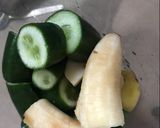 A picture of step 2 of Green smoothie 2.
