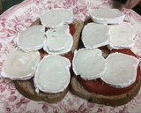 Foto del paso 1 de la receta: Sándwich de queso rulo de cabra y jamón York