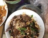 Hình bước làm 4 của món Miến ngan trộn