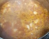A picture of step 6 of Meatballs with Cuttlefish and Shrimp Tails.