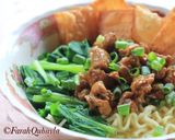 Foto langkah ke 8 dari resep Mie Ayam Pangsit Goreng.
