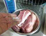 Foto del paso 3 de la receta: Cerdo al vapor agridulce - 蒸し豚酢豚風 - (Serie 3/3 de Cerdo al vapor)