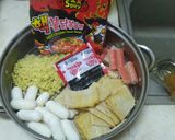 Foto langkah ke 1 dari resep Spicy Samyang with Nori.