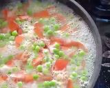 A picture of step 2 of Chinese rice.