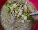 Foto langkah ke 2 dari resep Dadar Bungkuh (Dadar Ikan Teri Nasi Segar).