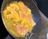 Brokkolis tészta kukoricalisztben forgatott csirkemellel recept fázis 4 fotója