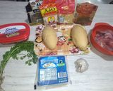 Foto del paso 1 de la receta: Pan relleno de carne y queso 🥩🥖