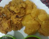 A picture of step 4 of Mix veg pakoda.