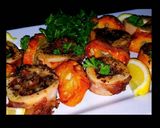 A picture of step 17 of Mike's Roasted Bone Marrow & Crustiini Appetizers.