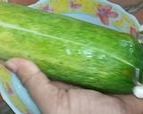A picture of step 1 of Salsa Salad With Cucumber Wrap.