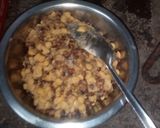 A picture of step 3 of Dal bafla.