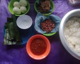 Gambar langkah 8 resipi Nasi lemak tumis.