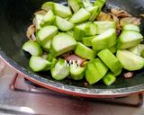 A picture of step 5 of Ridge Gourd(jhinga) Aloo Posto (poppy seeds).