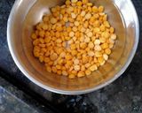 A picture of step 1 of Walnut masala Vada.