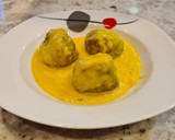 Foto del paso 7 de la receta: Albóndigas de ternera en salsa de mango y curry