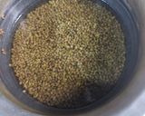 A picture of step 1 of Chicken pulao.